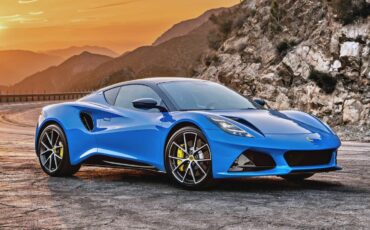 Blue Sports Car