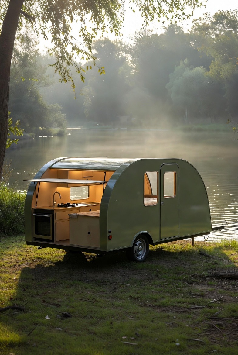 Custom Built Teardrop Trailer