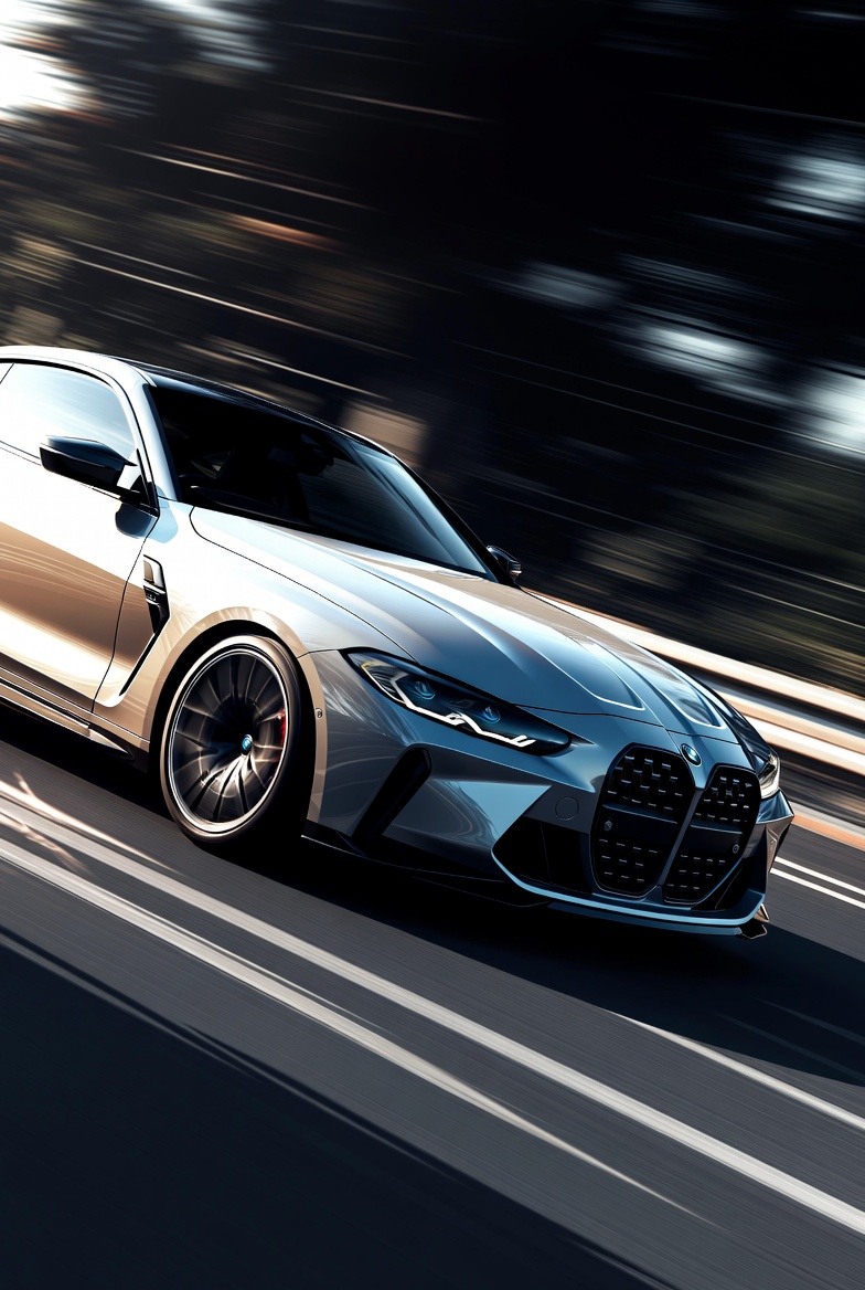 Modern BMW Sports Cars and Dynamic Energy