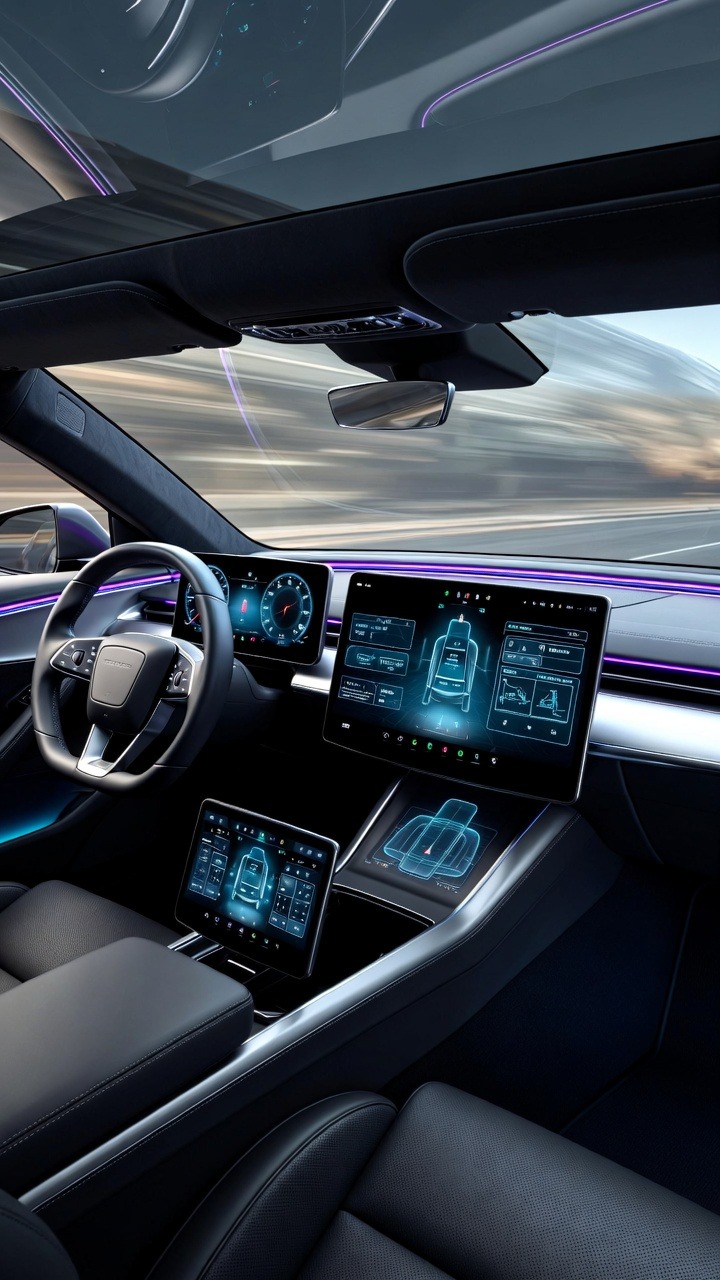 Tech-Savvy Digital Dash