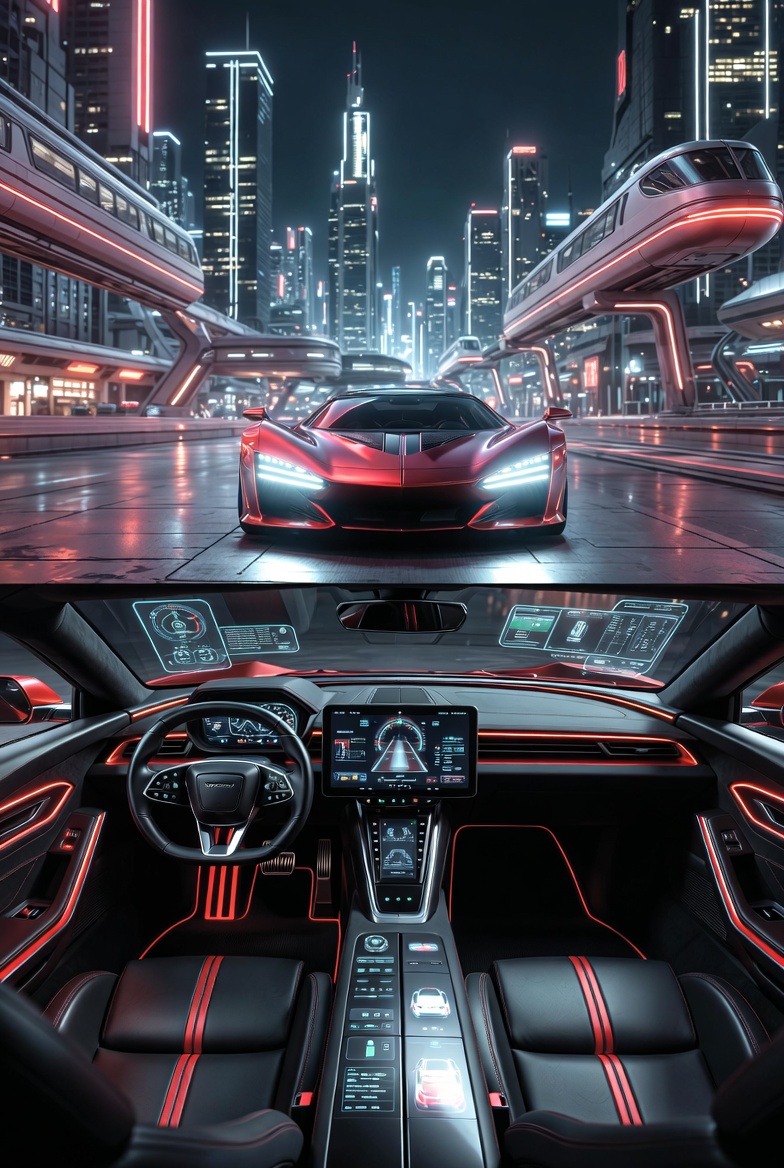 Technology Integration in Modern Nice Sports Cars
