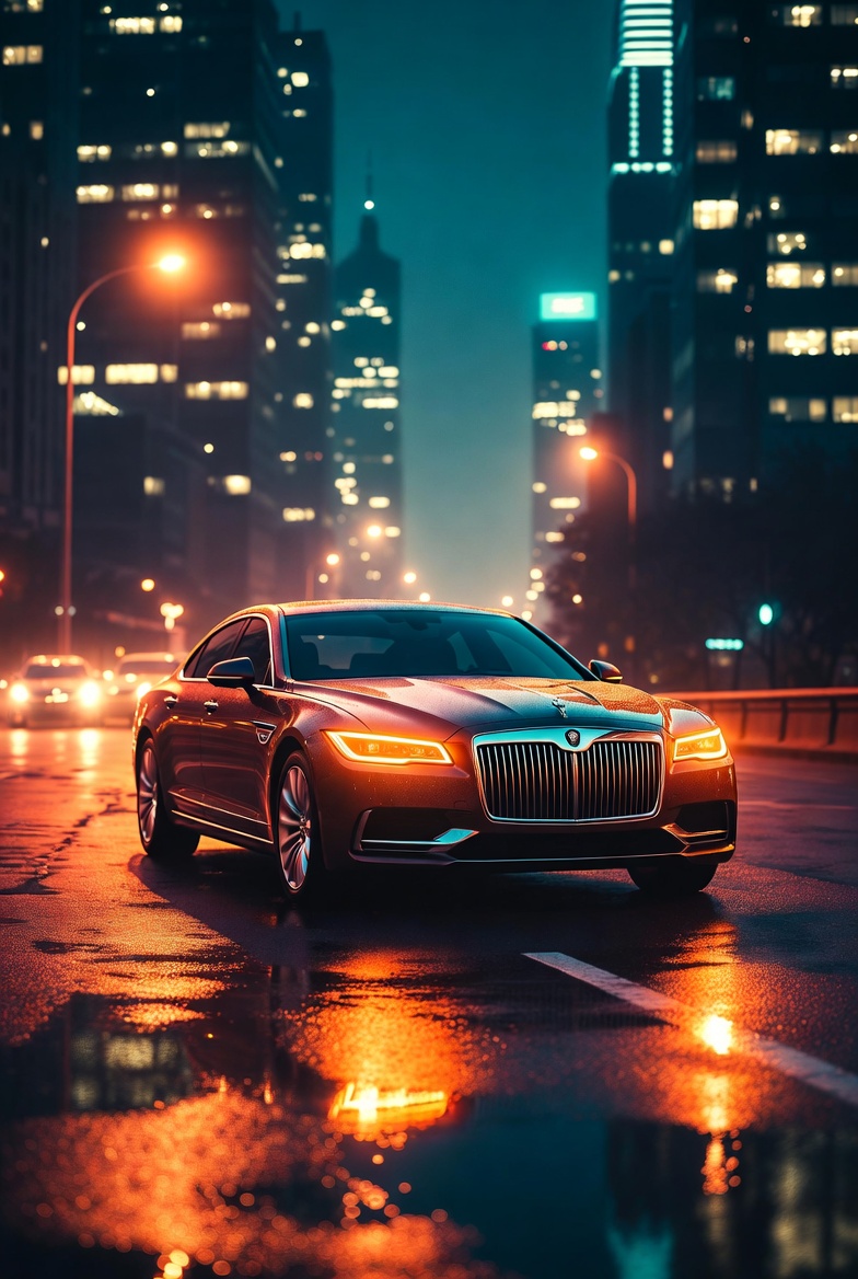 The Night City Luxury Scene