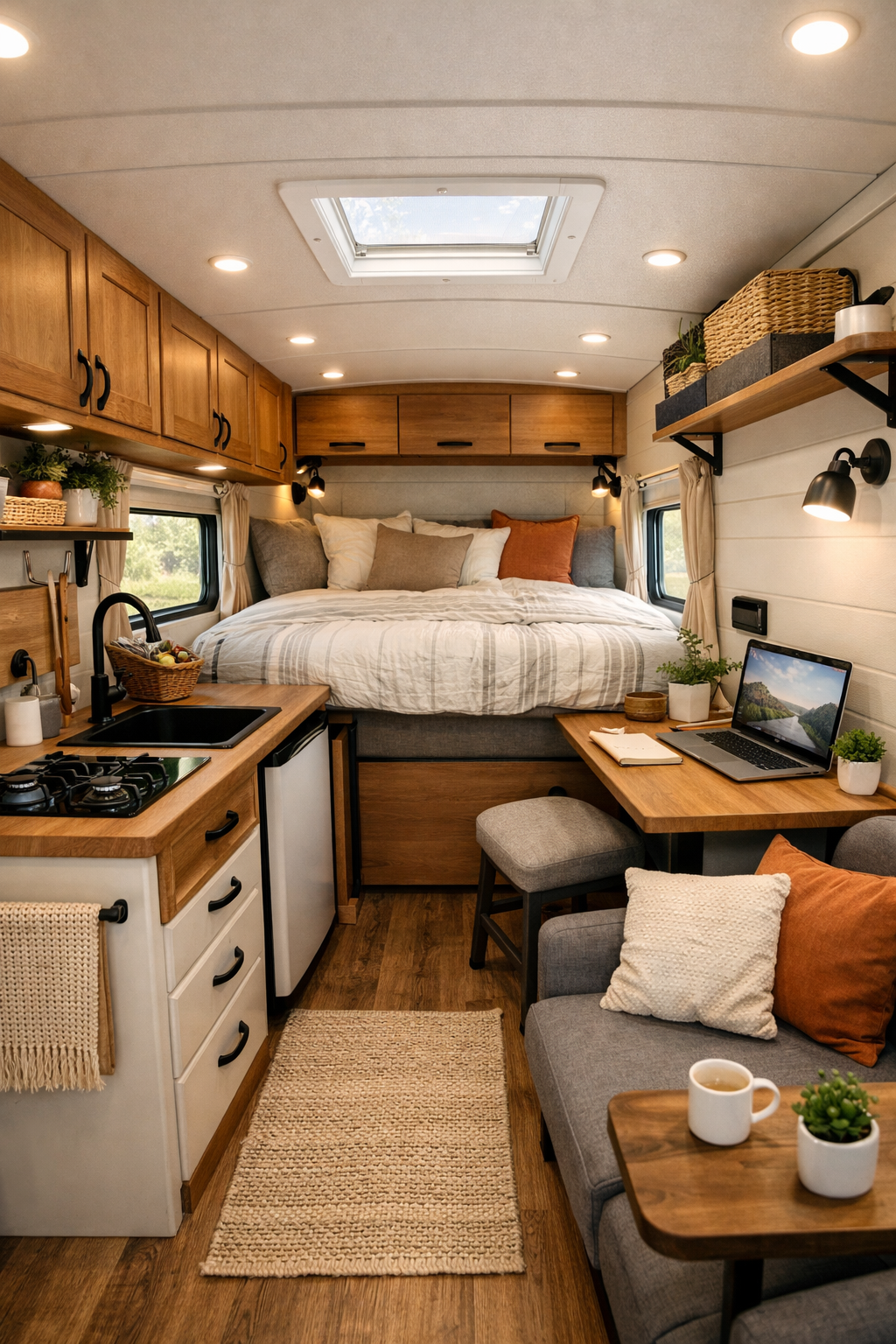 Create Defined Zones Inside Your Camper