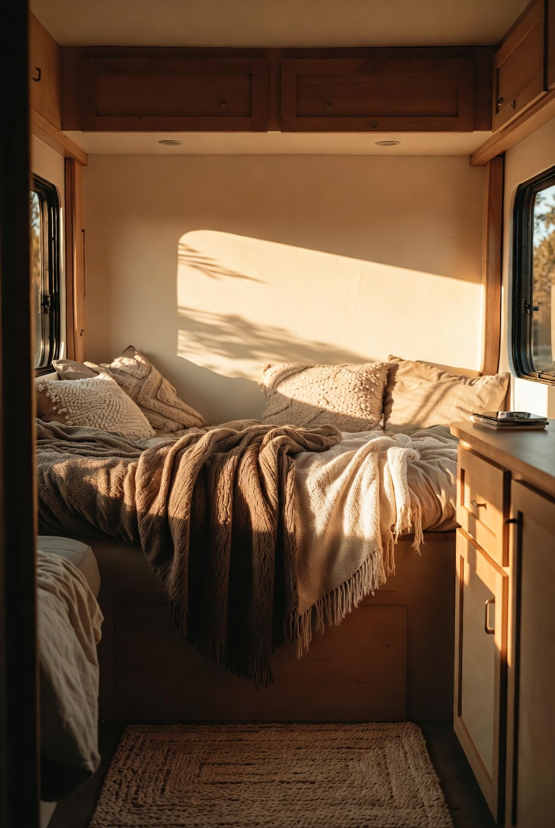 Creating a Warm Atmosphere with Color and Texture