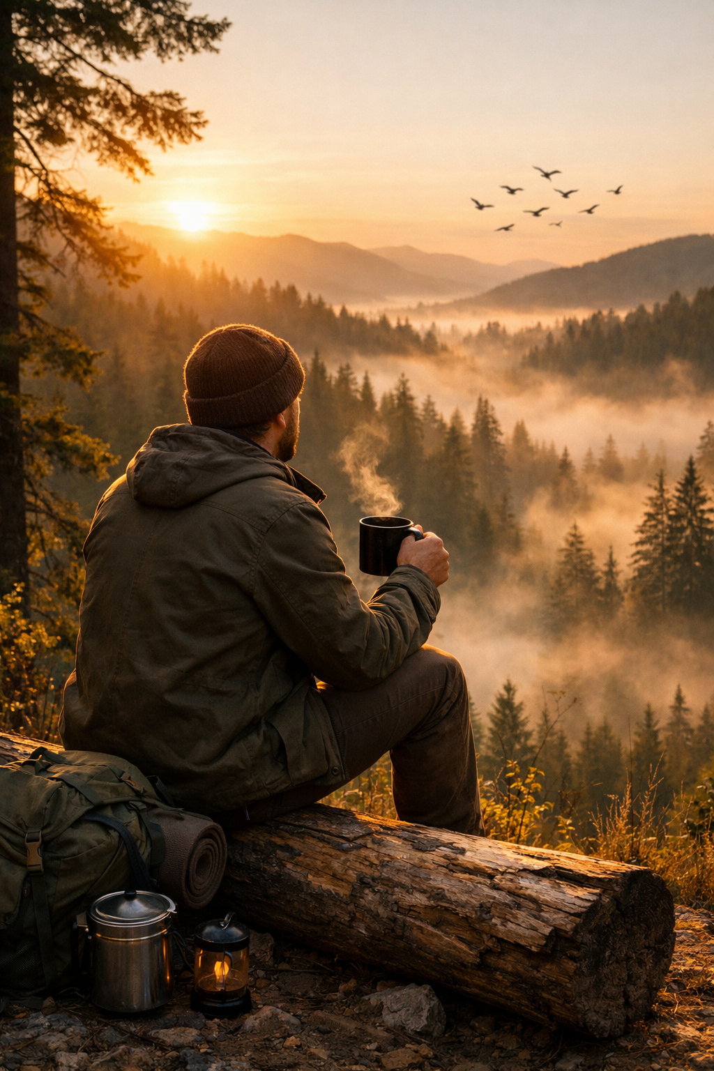 Enjoying a Mindful Moment in Nature