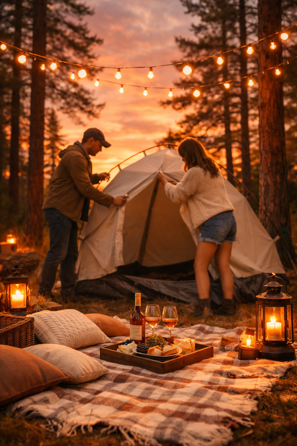 Planning the Perfect Camping Date Night