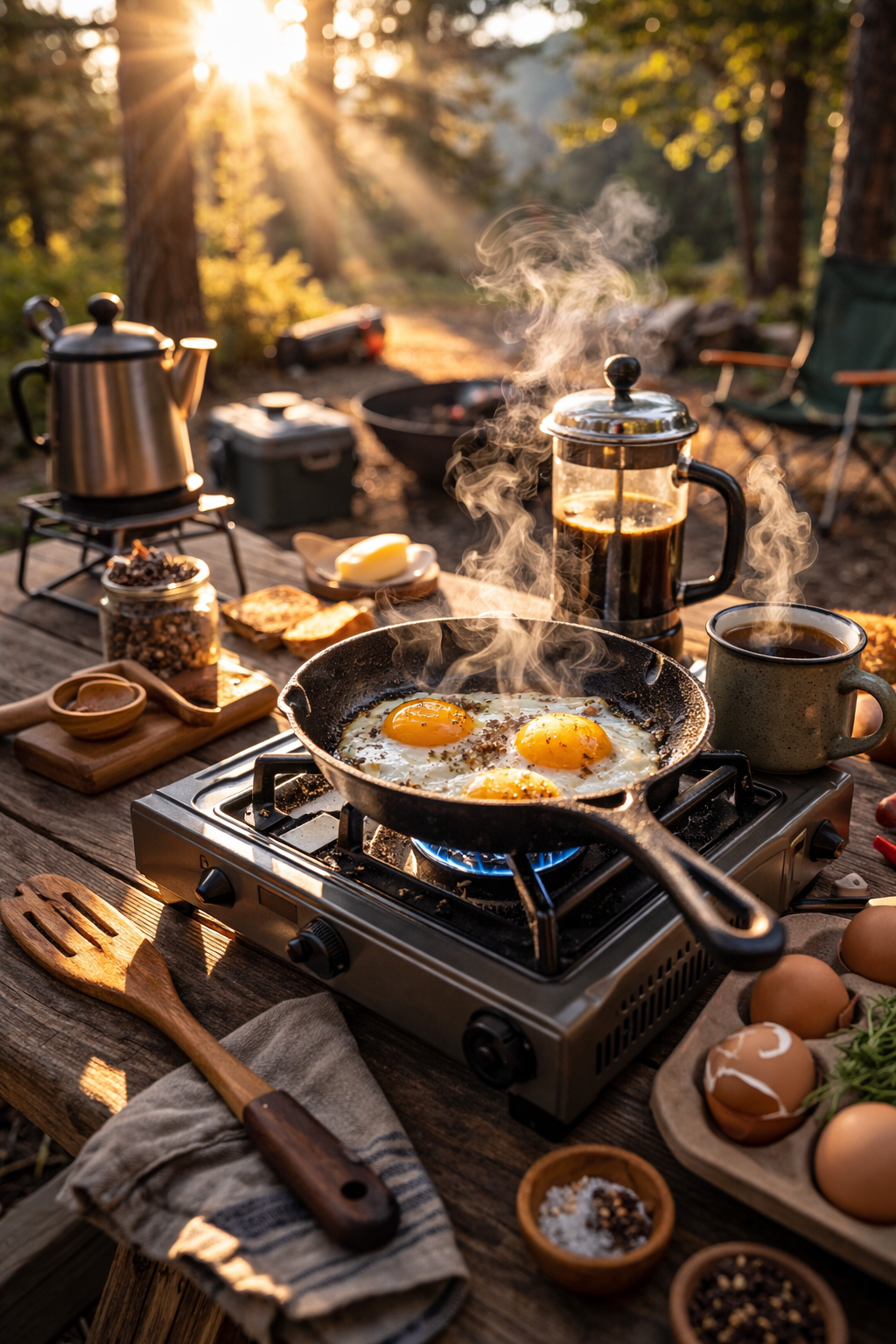 Preparing a Simple and Satisfying Breakfast