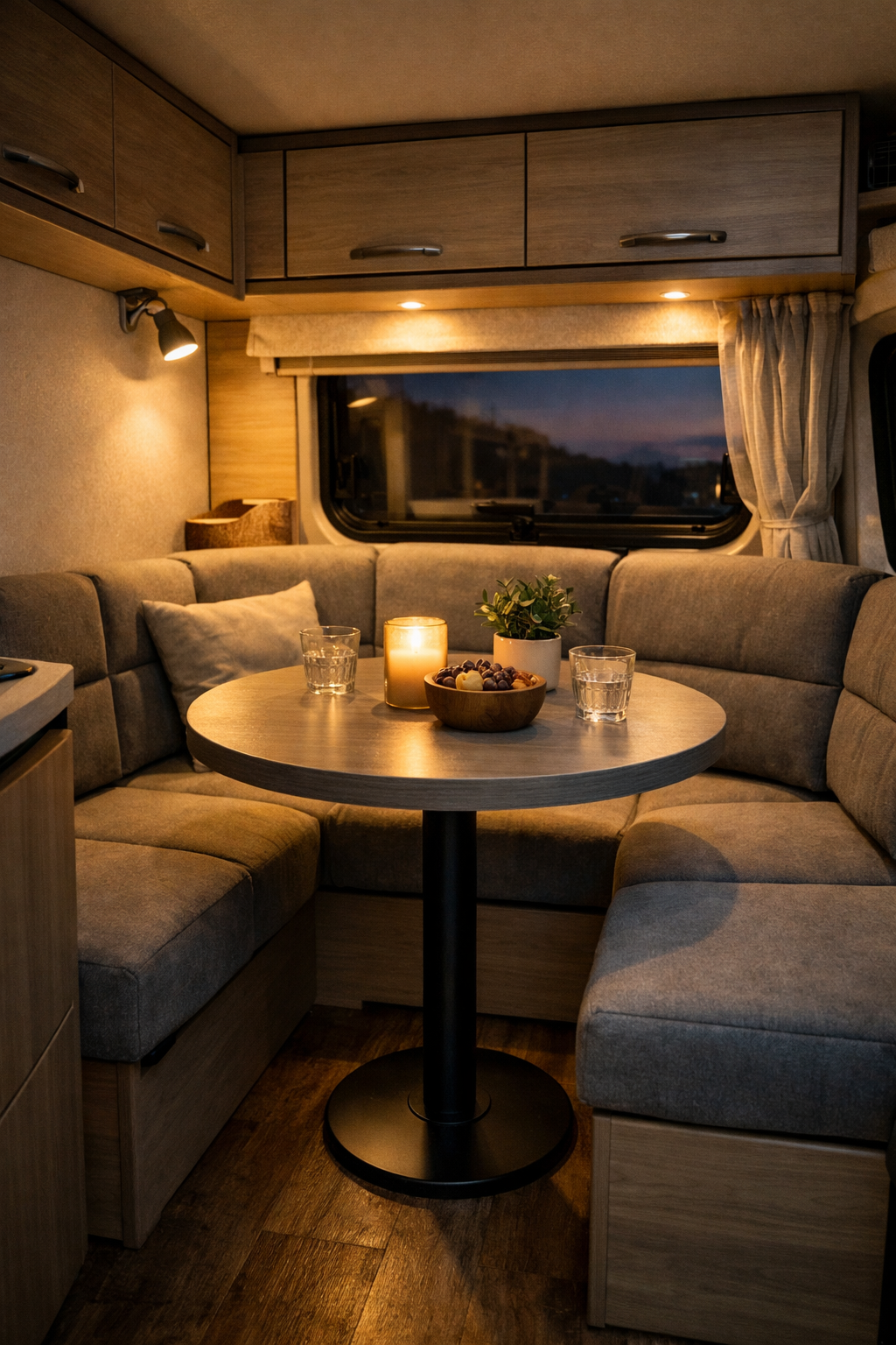 Removable Pedestal Tables for Versatile Layouts