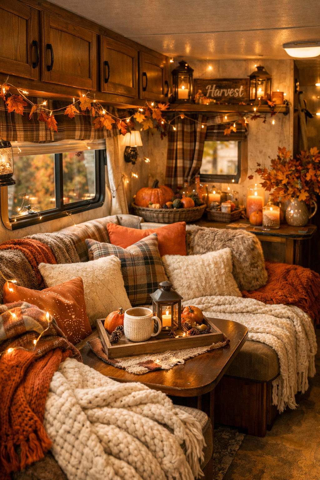 Seasonal and Mood-Based Camper Decor Themes