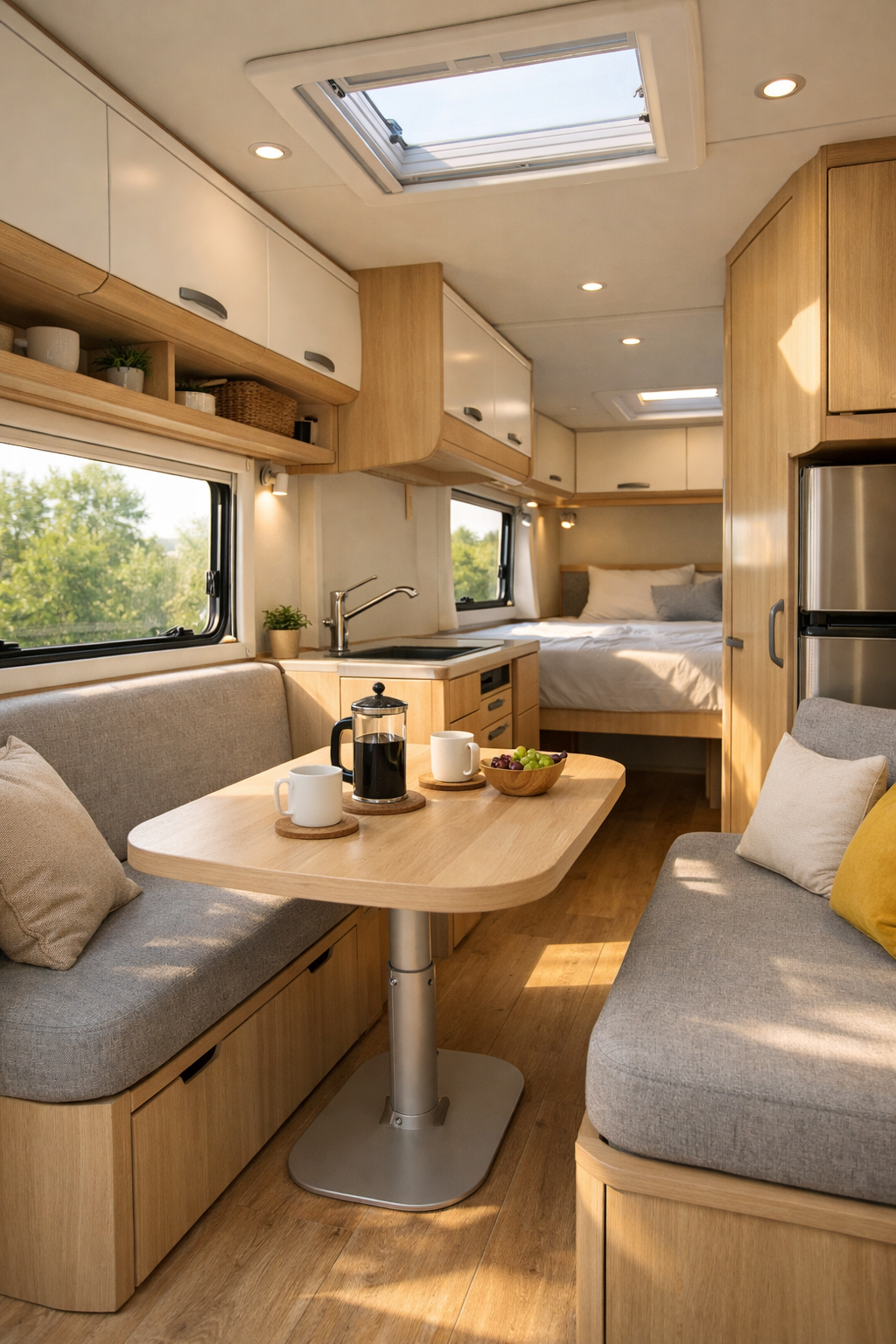 Space-Saving Design Tips for Small Campers