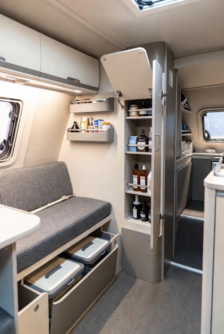 Storage Solutions That Keep the Interior Calm