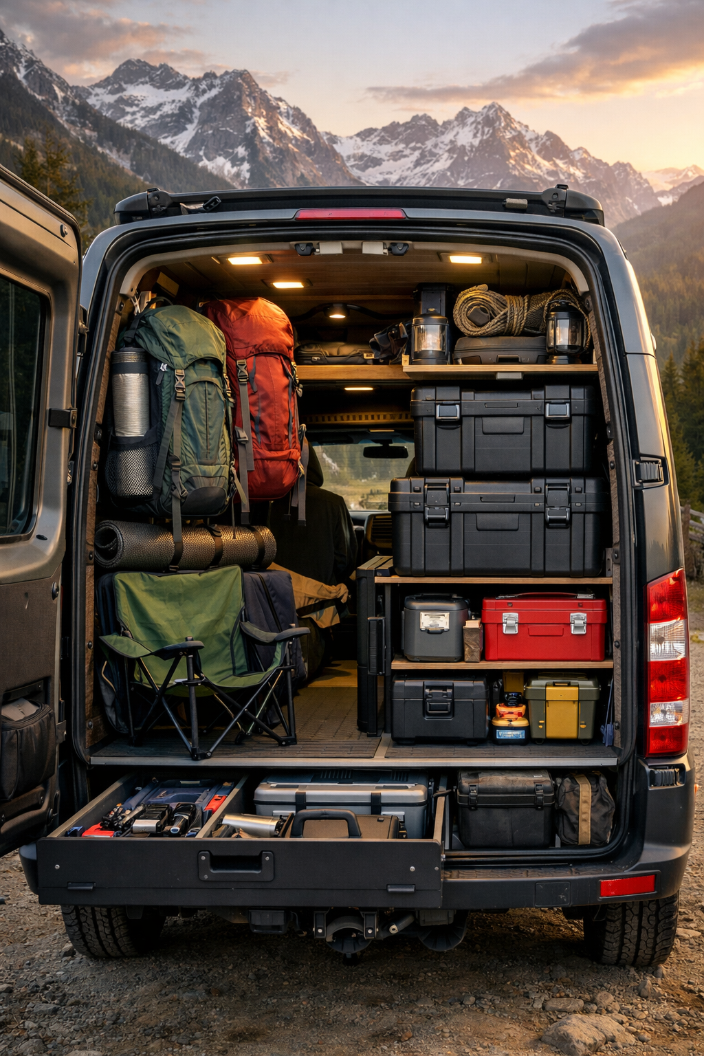 Storage for Outdoor Gear and Travel Equipment