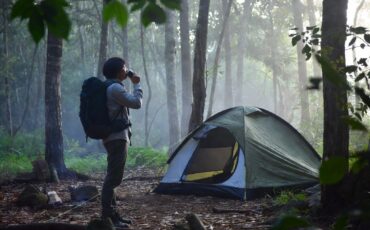 camping morning routine