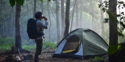 camping morning routine