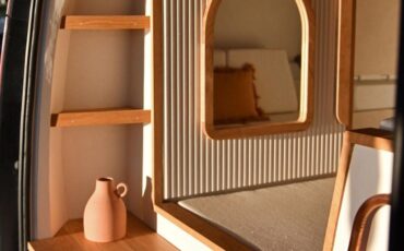 chic camper interior