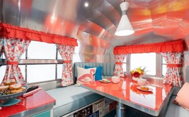 retro camper interior