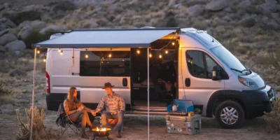 romantic camper van interior