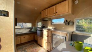 small camper interior