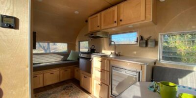 small camper interior