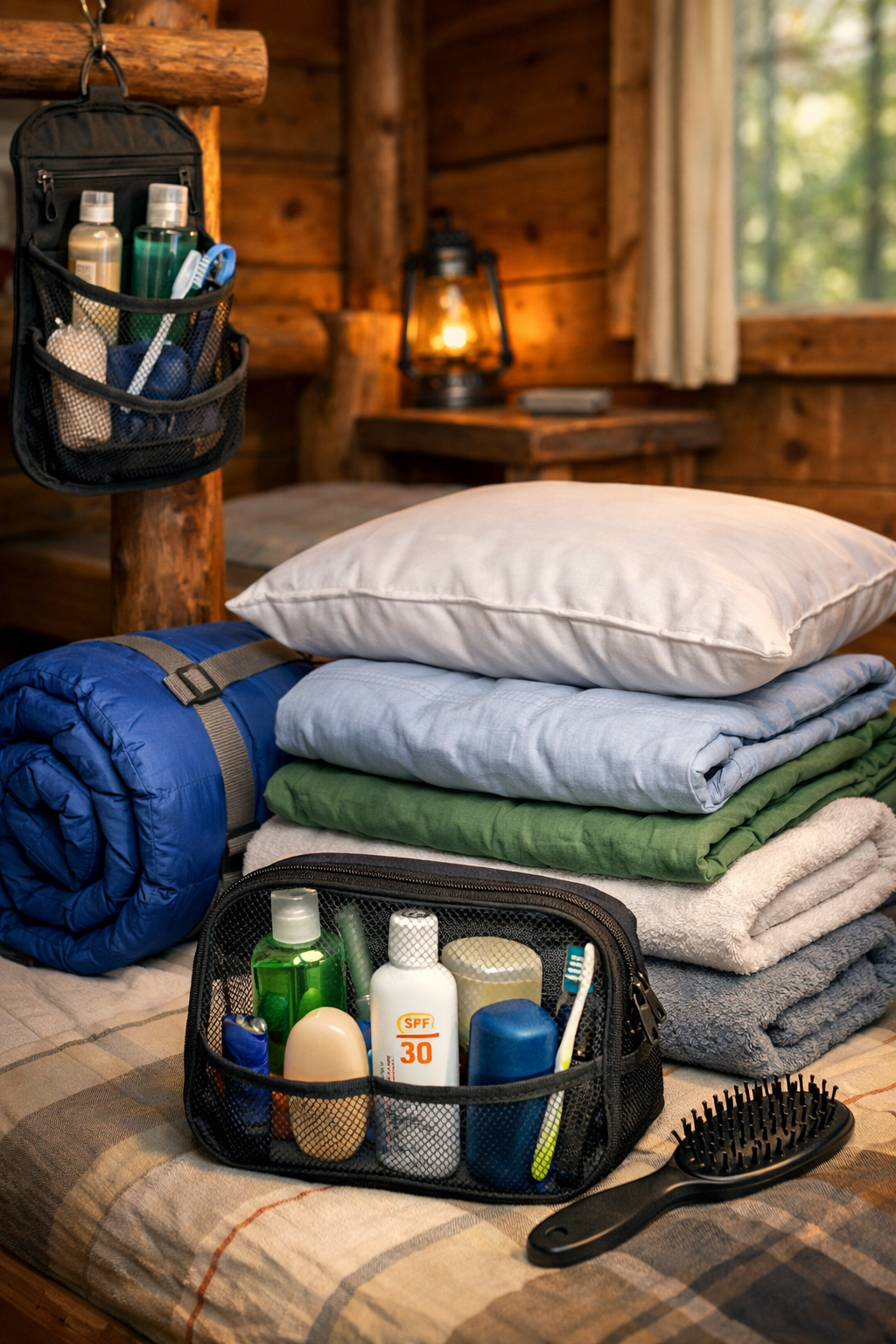 Bedding, Toiletries, and Personal Care Items