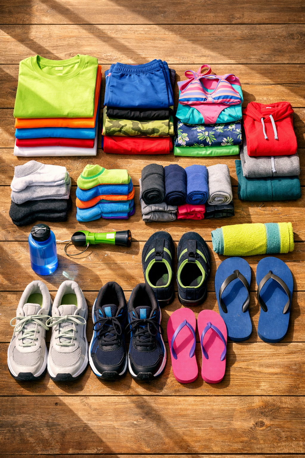 Clothing and Footwear Essentials for Active Days