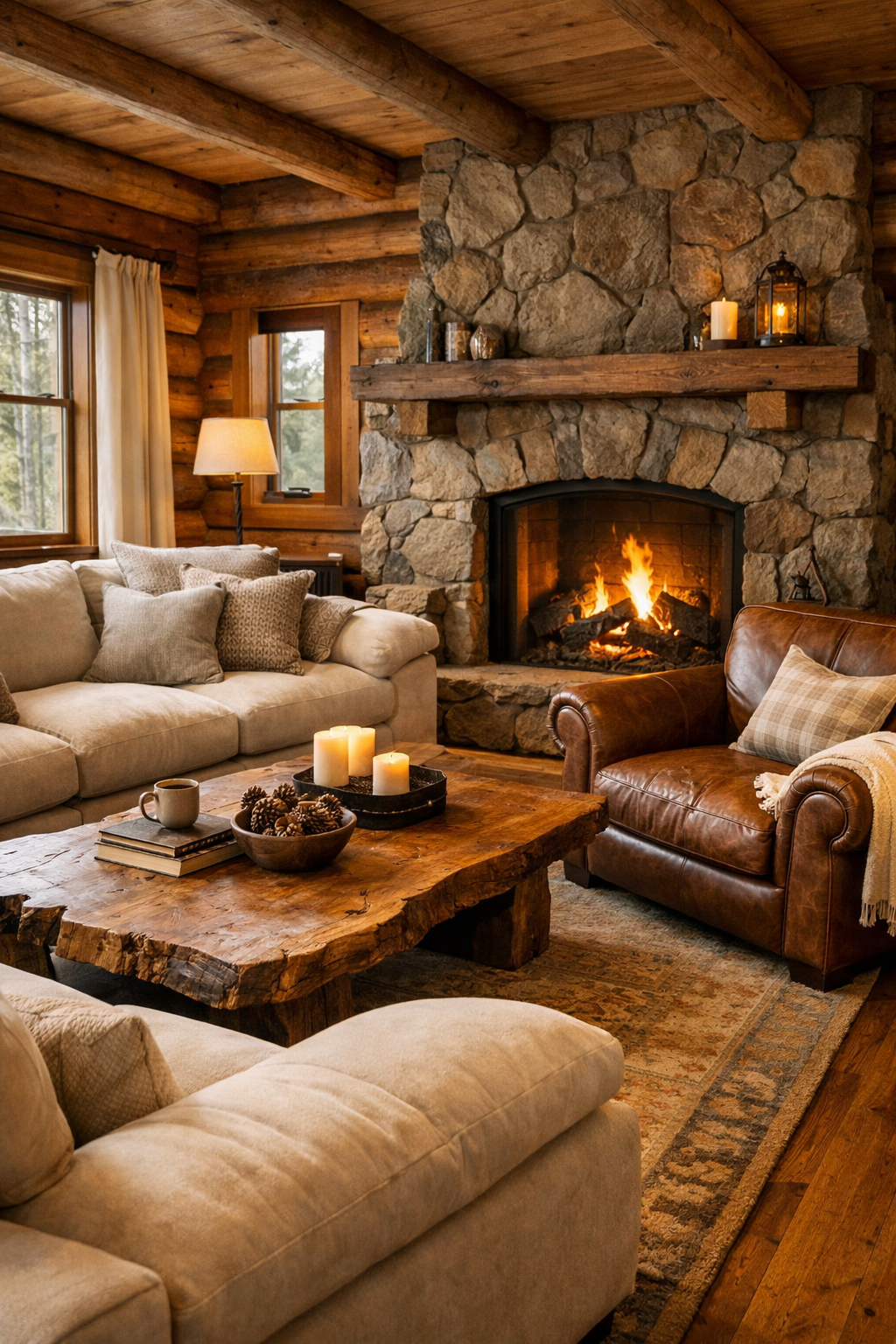 Comfort at the Core Furniture Choices to Transform Your Cabin Interior