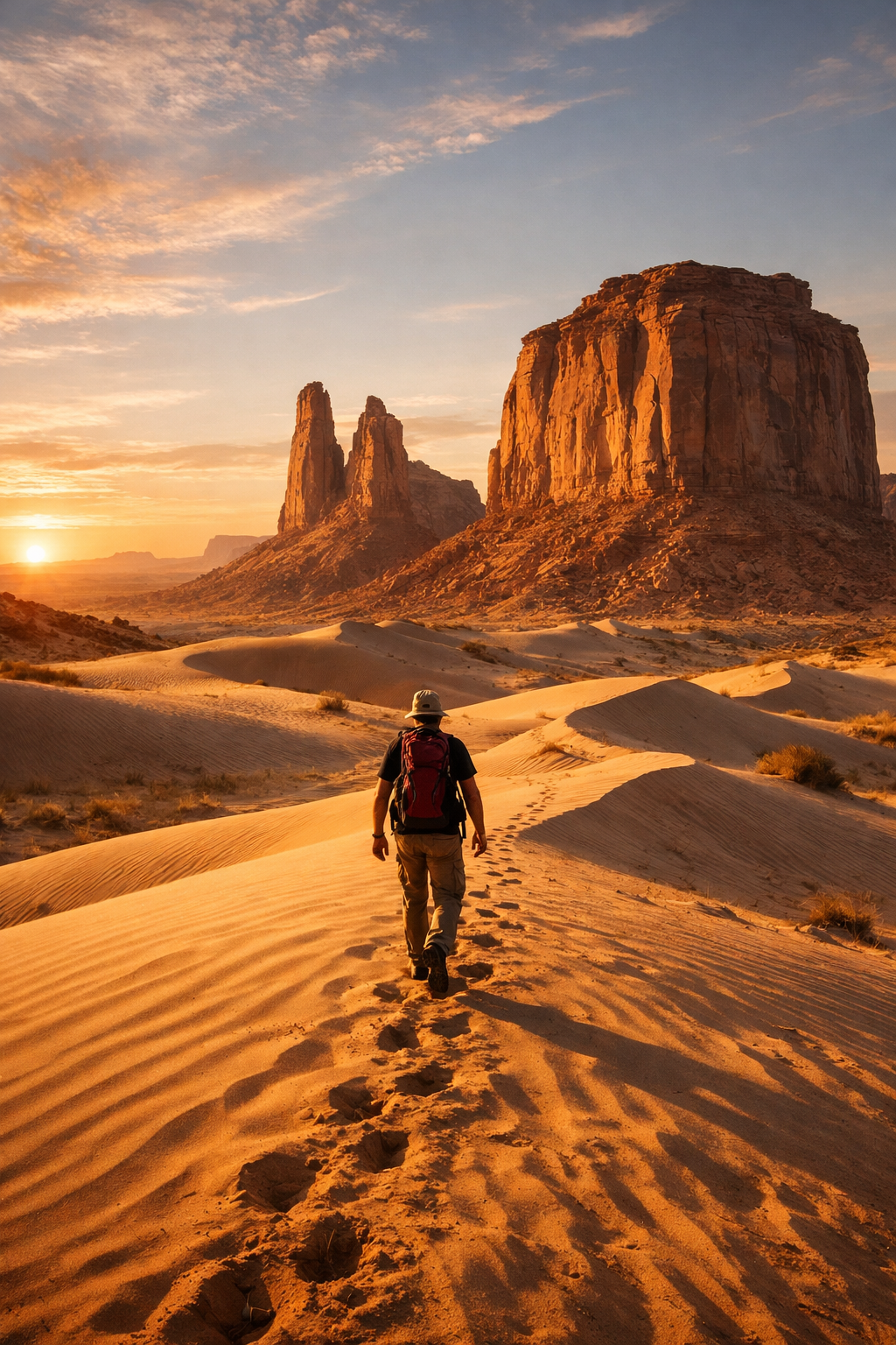 Desert Trails Vastness and Solitude