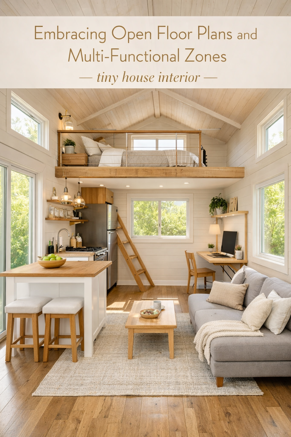 Embracing Open Floor Plans and Multi-Functional Zones