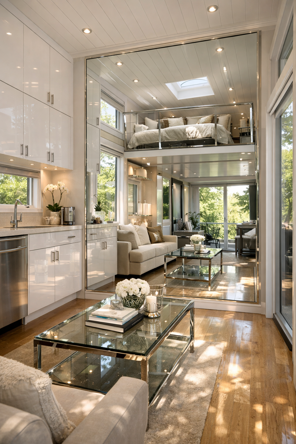 Incorporating Mirrors and Reflective Elements