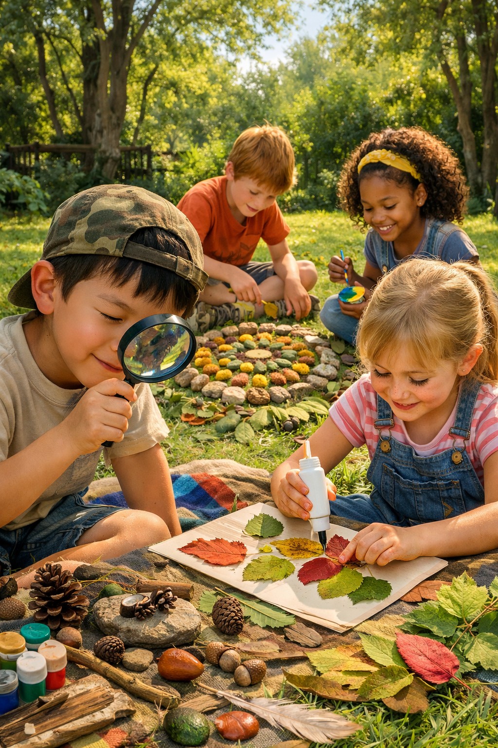 Nature-Inspired Crafts and Outdoor Exploration Activities