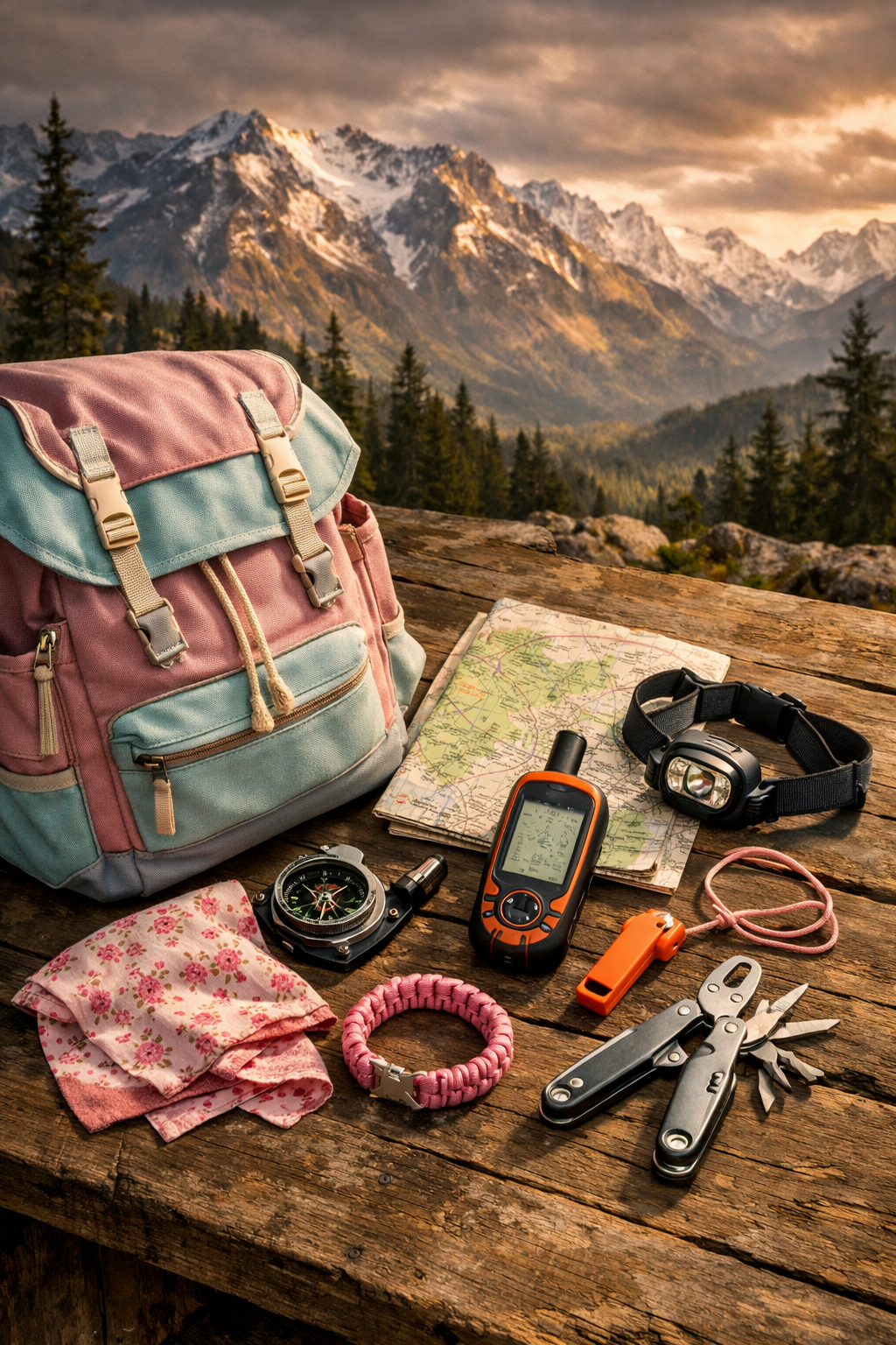 Safety and Navigation Tools with a Feminine Touch