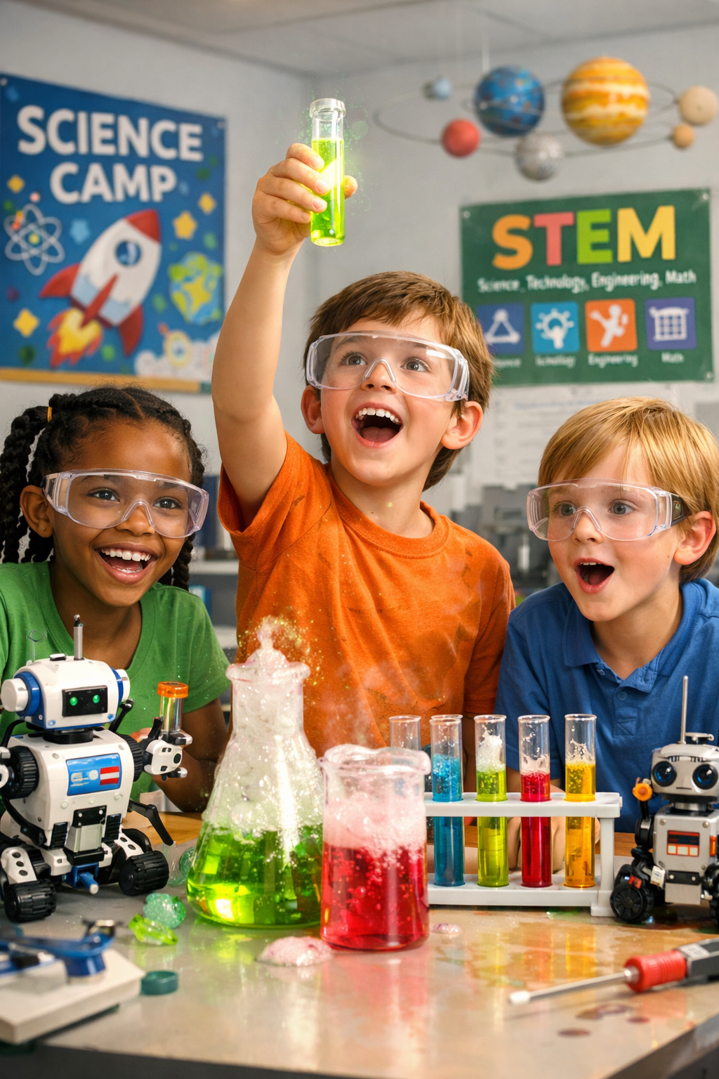 Science and Innovation Themes for Curious Minds