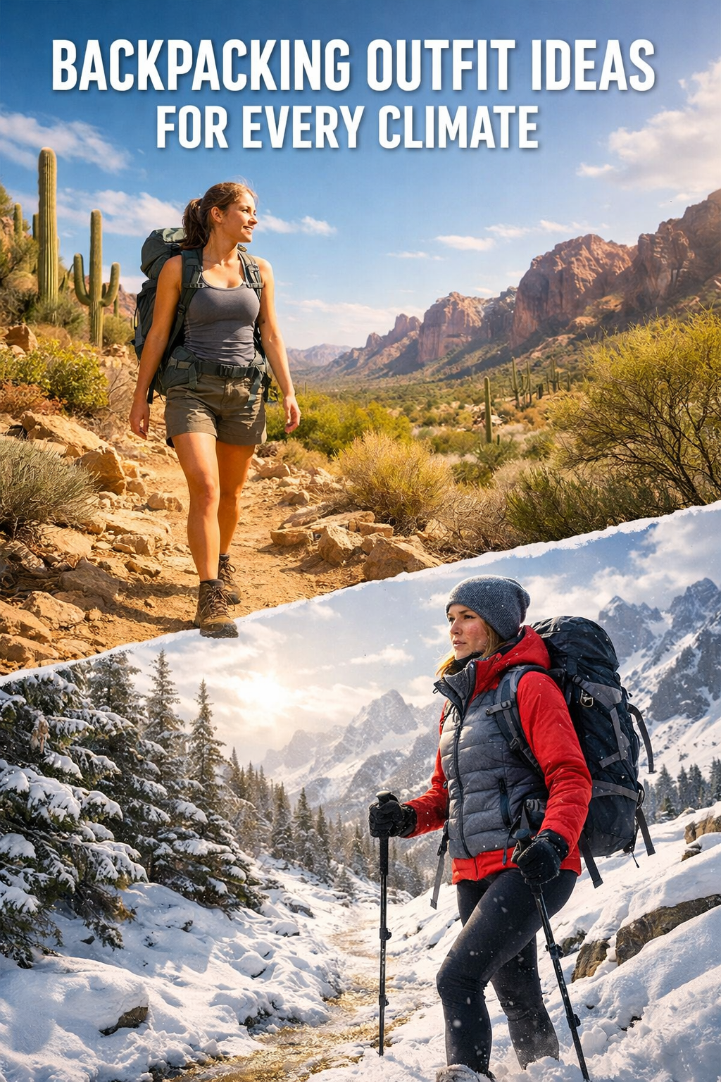 Seasonal Backpacking Outfit Ideas for Every Climate