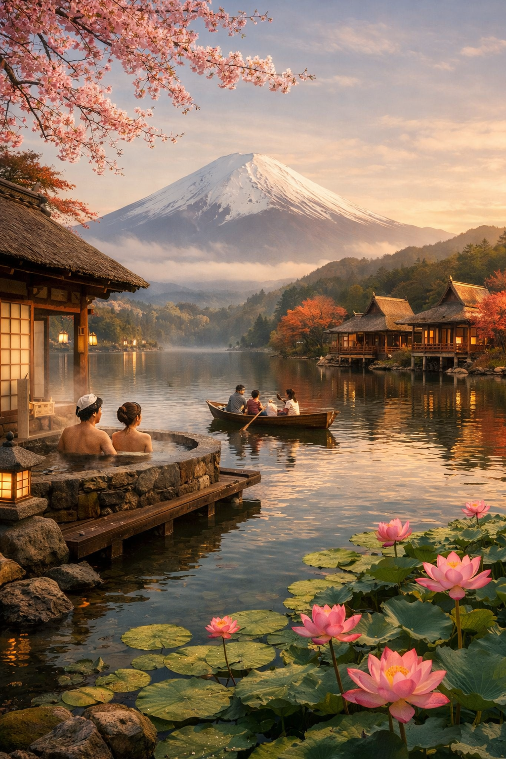 Serene Lakeside Havens in Asia