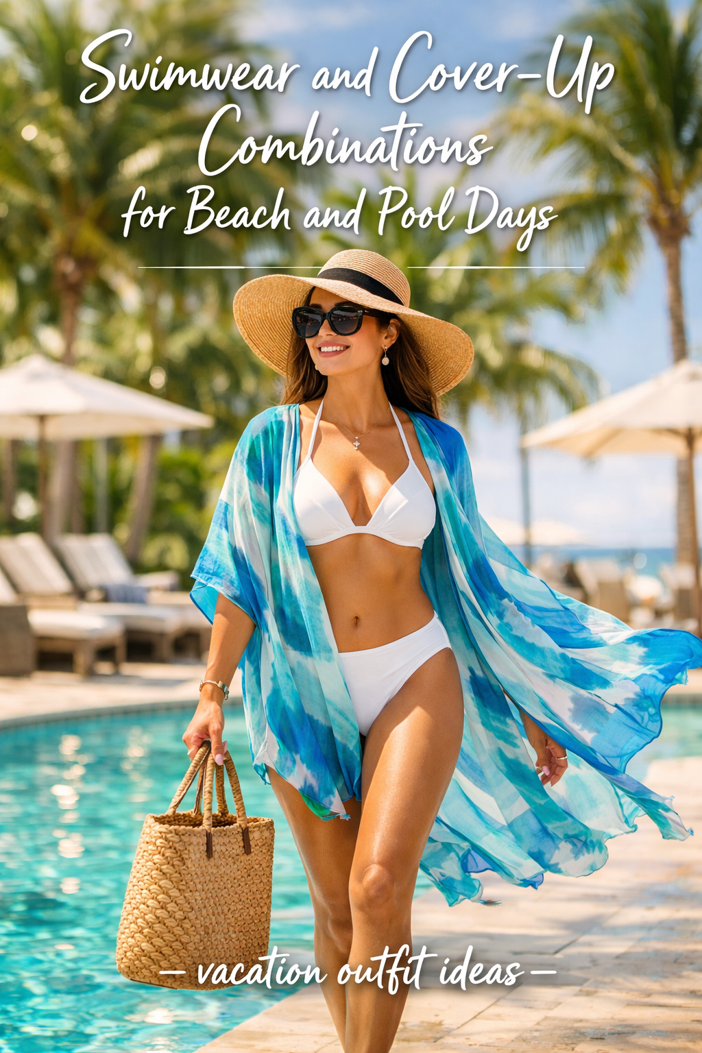 Swimwear and Cover-Up Combinations for Beach and Pool Days