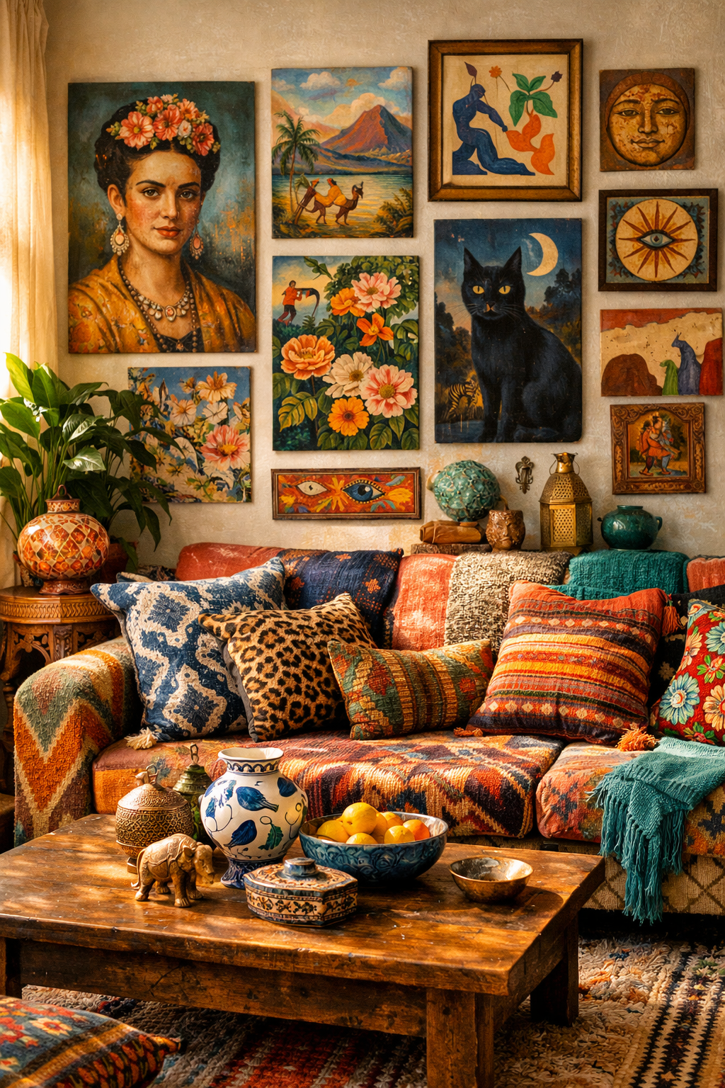 Using Art, Patterns, and Decor to Add Personality