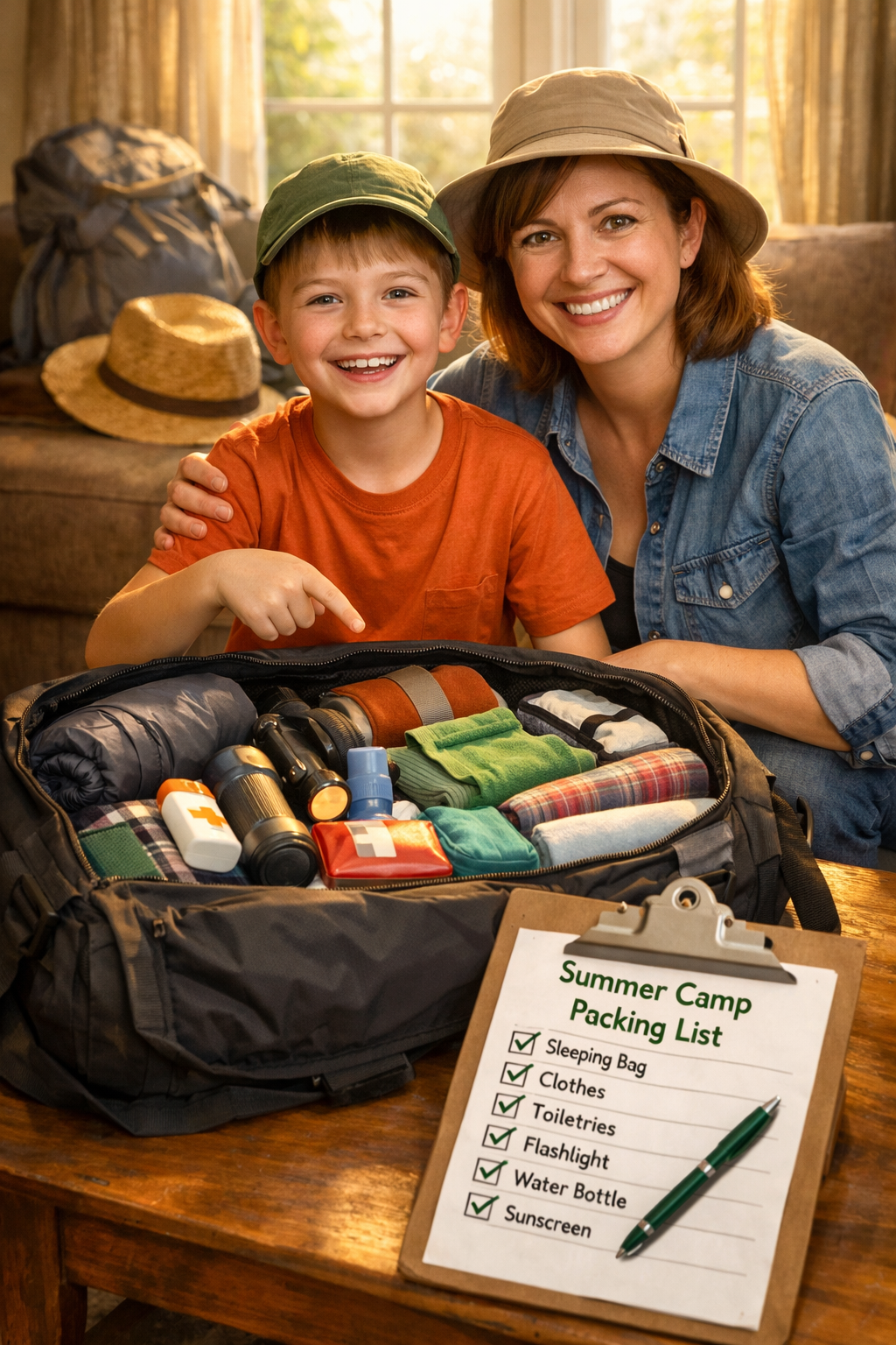 Why a Thorough Summer Camp Packing List Matters