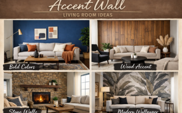 accent wall living room
