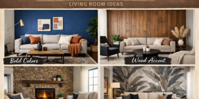 accent wall living room