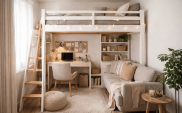 loft bed small room