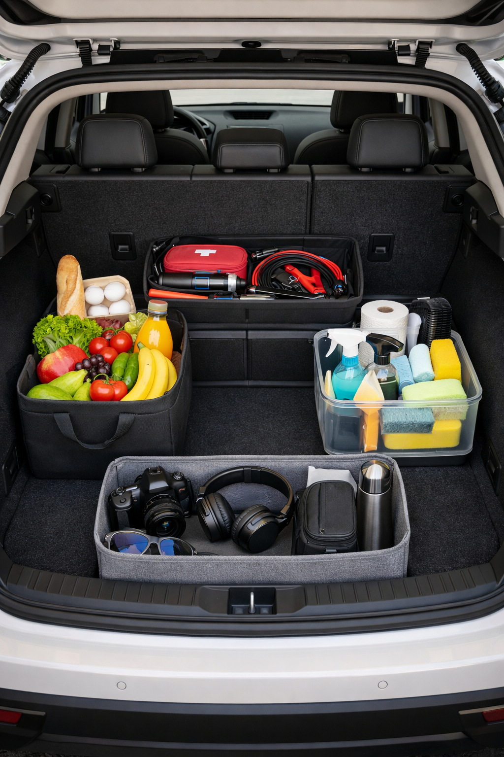Creating Zones for Smarter Car Trunk Organization