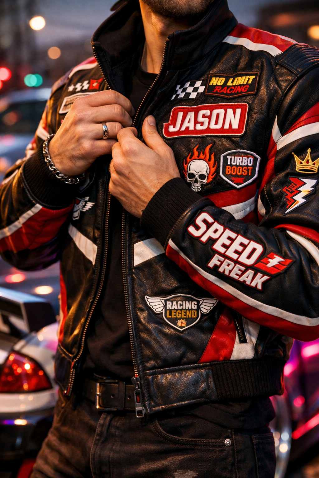 Personalizing Your Race Car Outfit