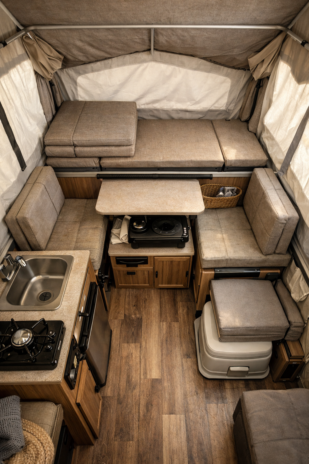 Understanding the Unique Challenges of Pop-Up Camper Interiors