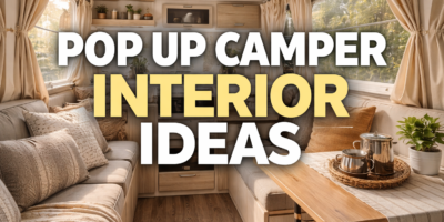 pop up camper interior ideas